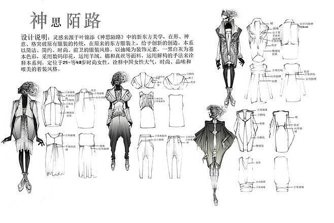 神思陌路 服裝設計大賽作品中的靈感碰撞與未來暢想