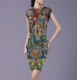 民藝新生 以傳統(tǒng)工筆畫為靈感的系列服飾設(shè)計(jì)探索