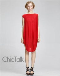 姜茶色繭型連衣裙 限量精品的簡(jiǎn)約魅力